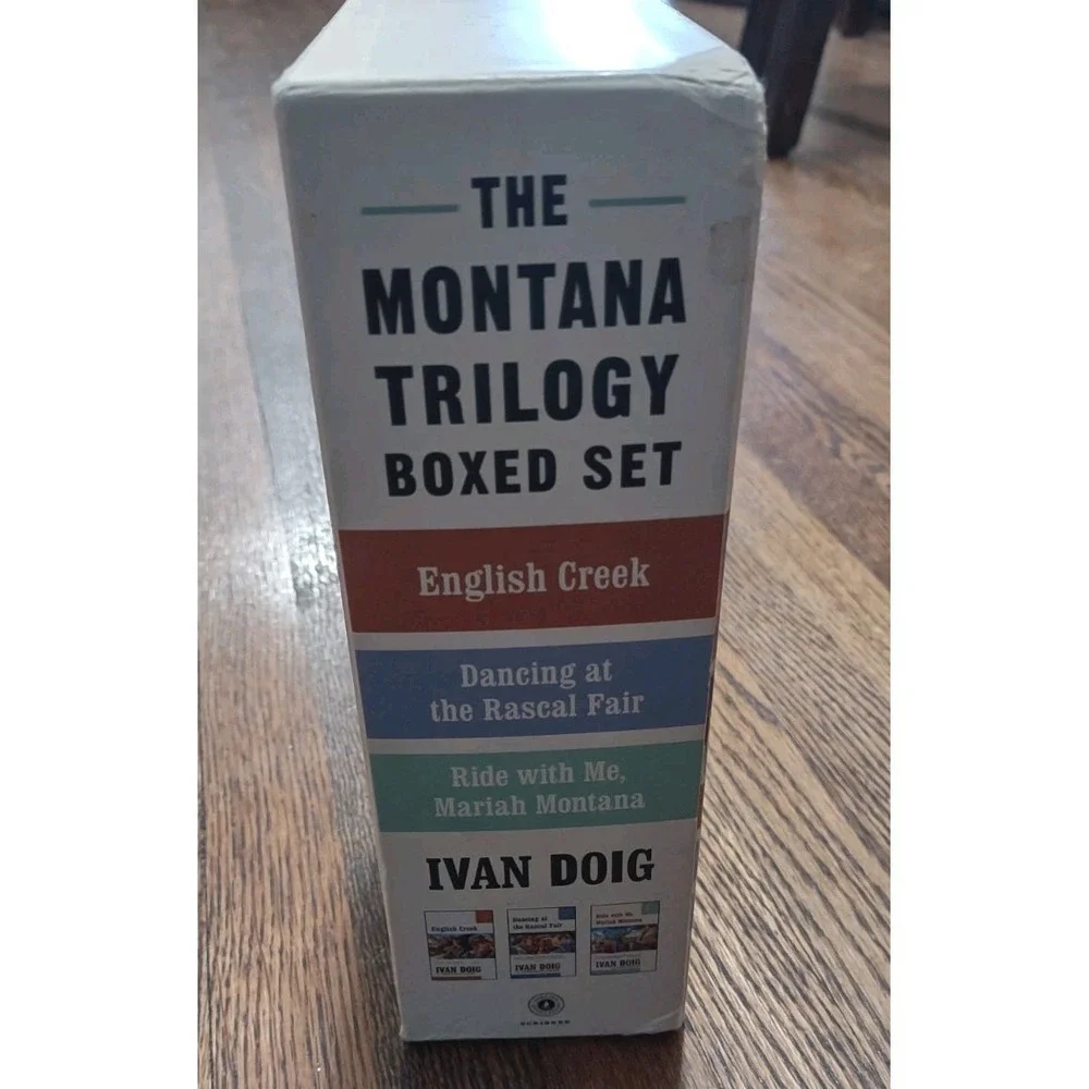 The Montana Trilogy Boxed Set Ivan Doig English Creek Rascal Fair Mariah Montana